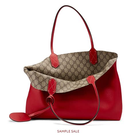 gucci toat|Gucci reversible tote uk.